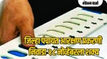 जिल्हा पंचायत आरक्षण प्रकरणी निवाडा २८ नोव्हेंबरला शक्य