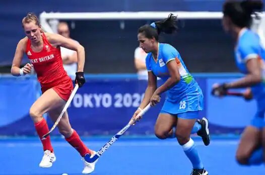 महिला हॉकीत ग्रेट ब्रिटनची भारतावर ४-१ ने मात