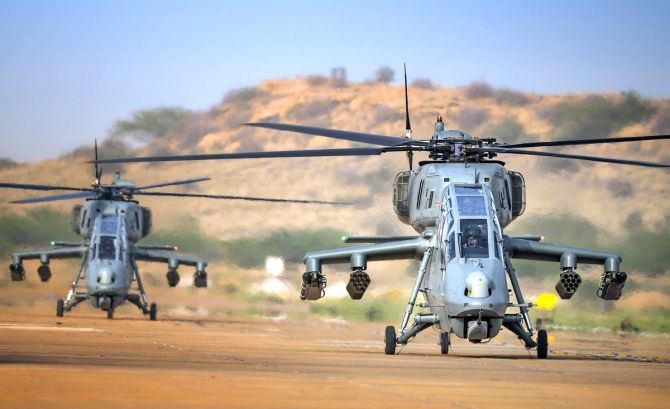 ‘प्रचंड’ हेलिकॉप्टर भारतीय हवाई दलात दाखल