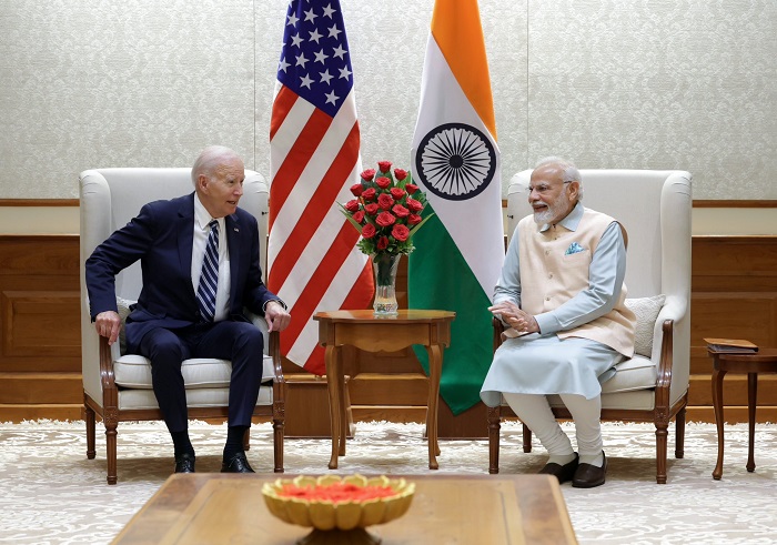 दिल्लीत दाखल झाले अमेरिकेचे राष्ट्राध्यक्ष; बायडन यांची मोदींसोबत चर्चा