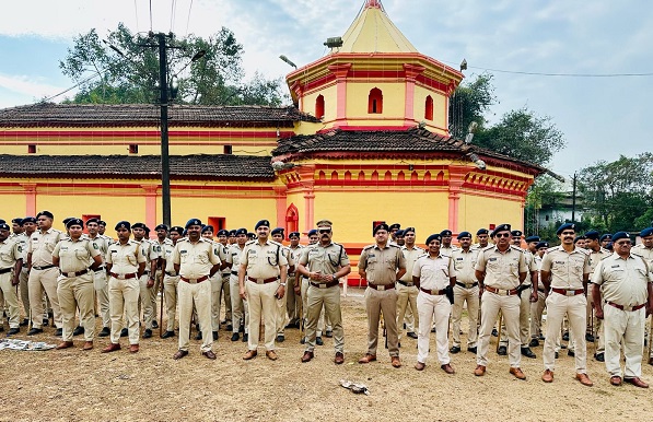 पर्येतील भूमिका मंदिराच्या परिसरात तणावपूर्ण शांतता