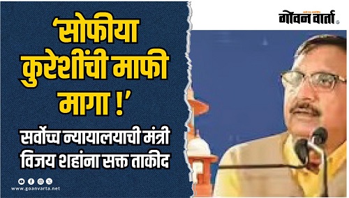 ‘सोफिया कुरेशींची माफी मागा !’