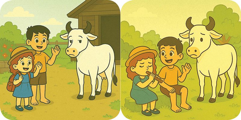 पृथा निघाली माळरानात