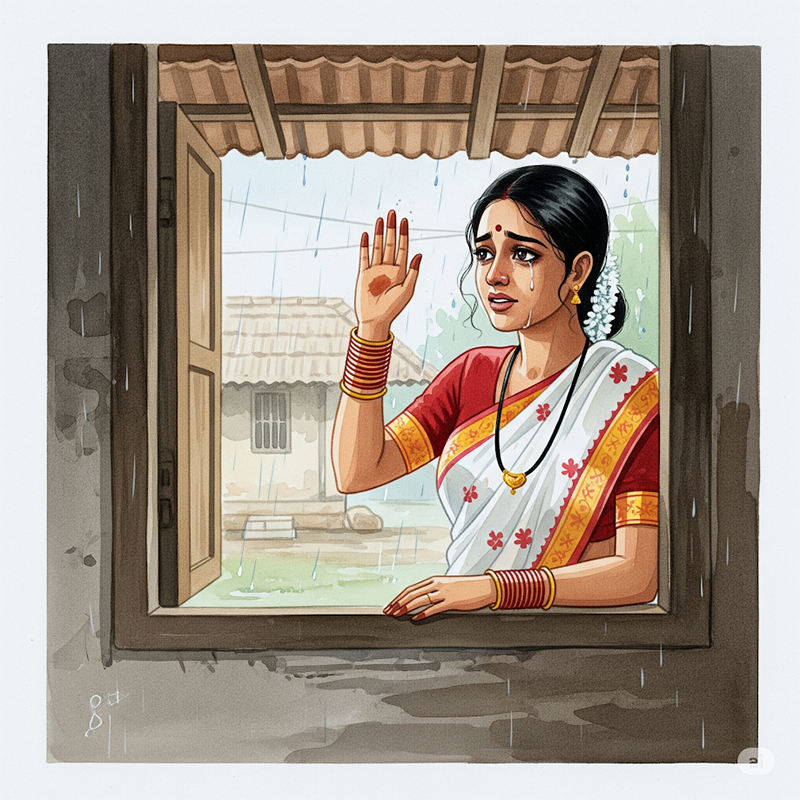 माहेराची  ओढ लावणारा पाऊस...