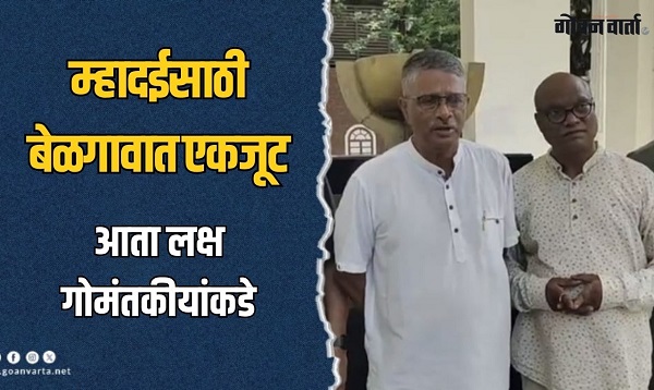 म्हादईः बेळगावकर रस्त्यावर आले, आता गोमंतकीयांनी कृती करावी : राजन घाटे