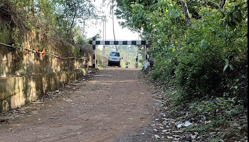 कुडचडे काकोडा पालिका प्रभाग २ मध्ये रस्त्यांची दुरवस्था