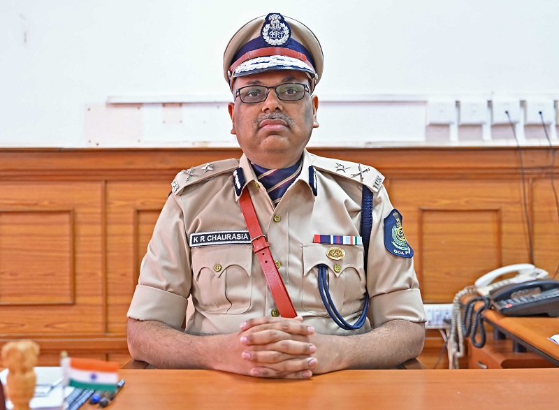 केशव राम चौरसियांनी घेतला महानिरीक्षकपदाचा ताबा