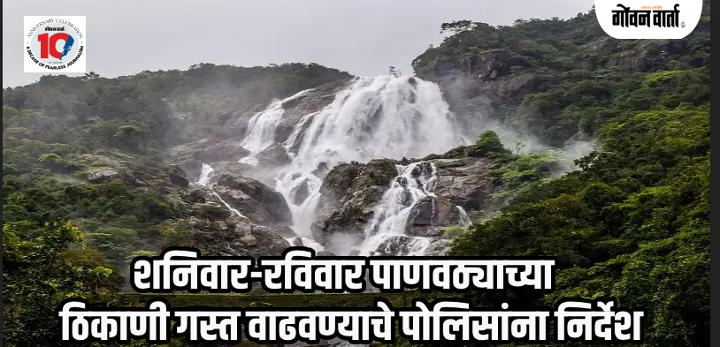 सासष्टी : धबधब्यांवर अनधिकृत प्रवेश करणाऱ्यांविरोधात कठोर कारवाई करा!