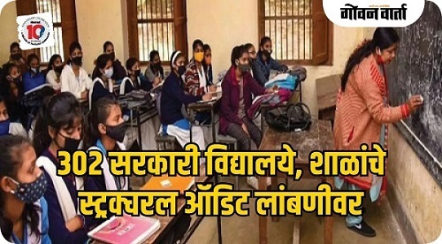 ३०२ सरकारी विद्यालये, शाळांचे स्ट्रक्चरल ऑडिट लांबणीवर