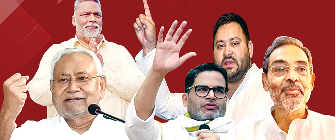 आघाडी टिकविण्याचे भाजप, राजदसमोर आव्हान