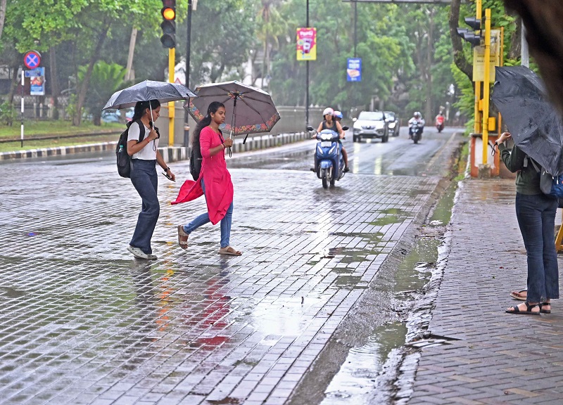 राज्यात संततधार; चार दिवस मध्यम पावसाचा ‘यलो अलर्ट’