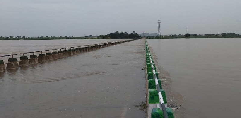 बेळगावात पावसाचे थैमान; १८ गावांचा संपर्क तुटला