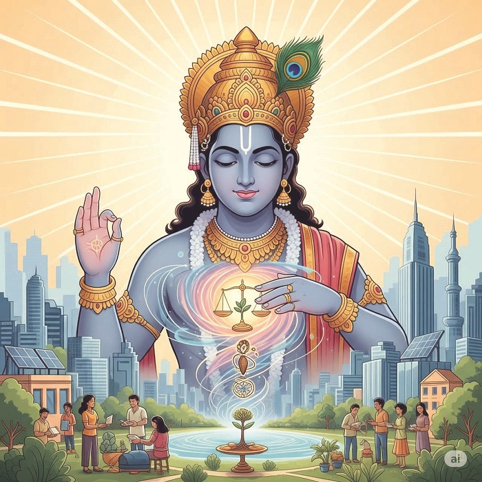 श्रीकृष्णाच्या विचारांनी घडवूया चांगला समाज