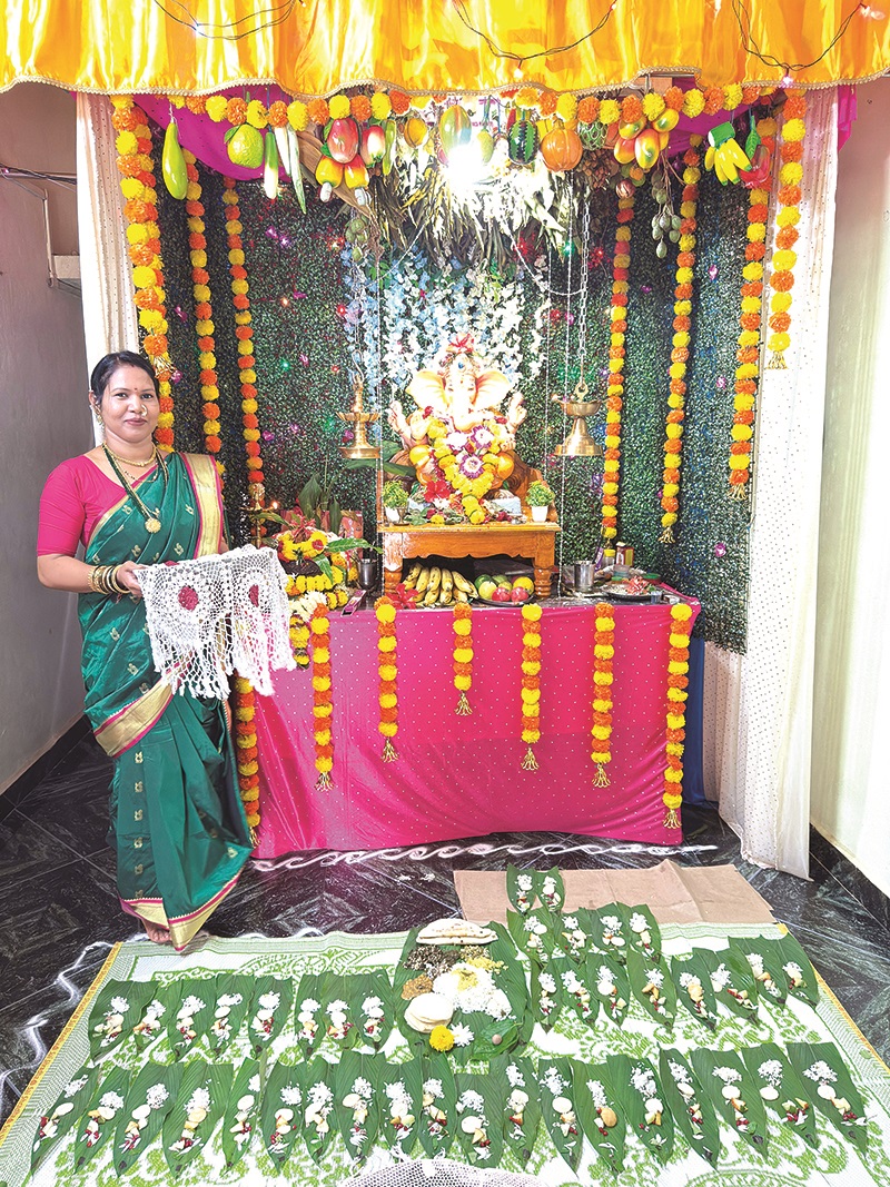 गौरी पूजन आणि  ‘हौसो’