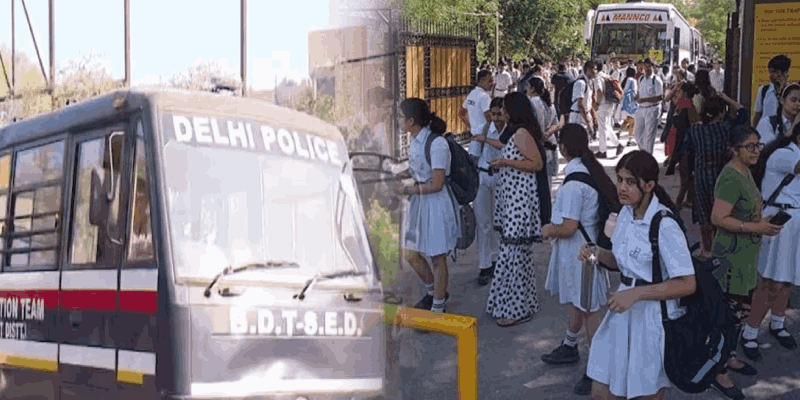 दहशतीची घंटा! दिल्लीतील शाळांना बॉम्ब हल्ल्याची धमकी; विद्यार्थी, पालकांमध्ये भीतीचे वातावरण