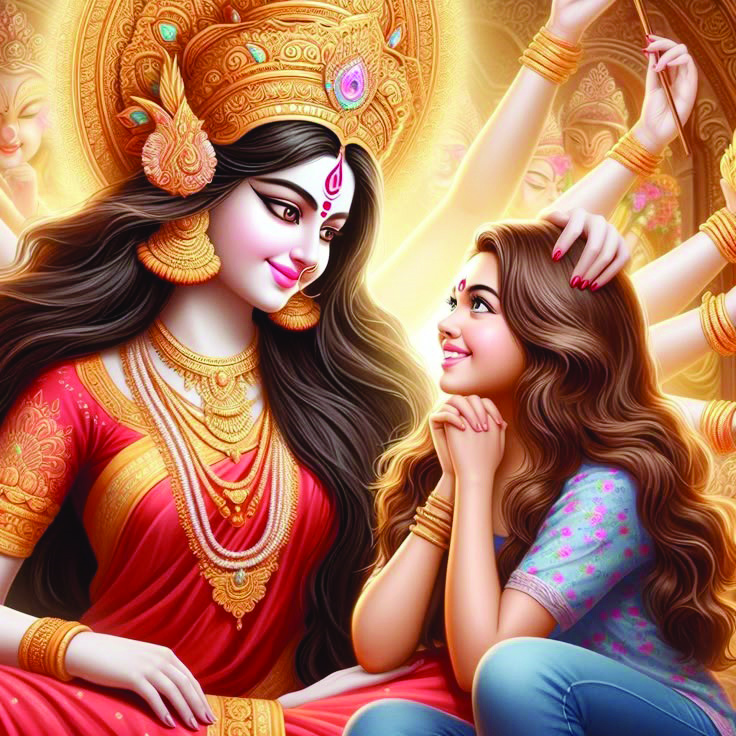 नवरात्र  प्रत्येक स्त्रीतील जागृत दुर्गा