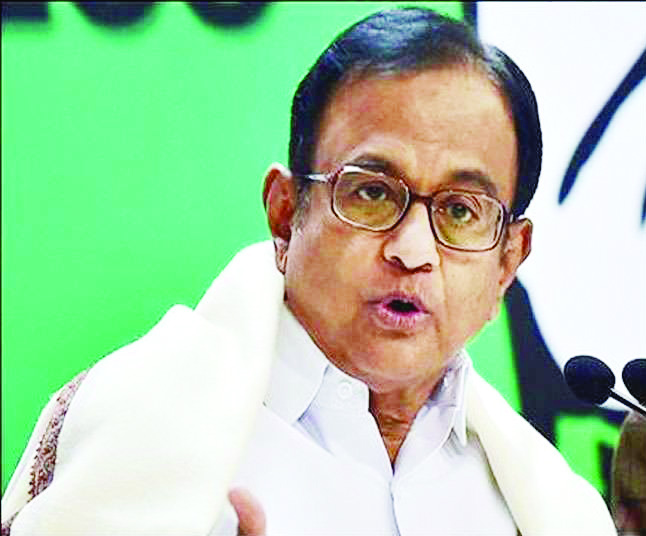 काँग्रेसचा विरोधी सूर 'चिदंबरा चिदंबरा!'