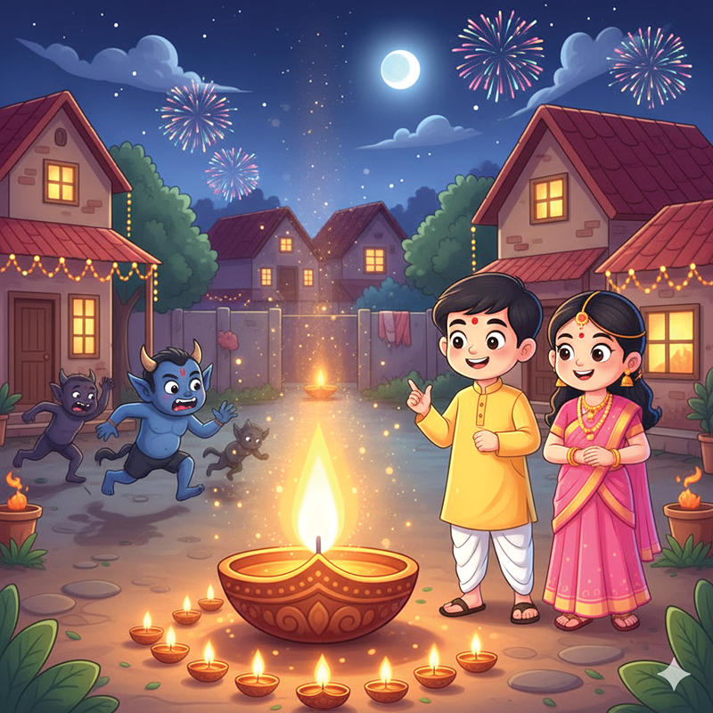 वाईट सवयींच्या राक्षसाला जाळा!