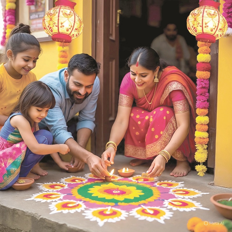 दिवाळी : फिटे अंधाराचे जाळे