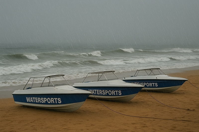 पावसाचा पर्यटन व्यवसायालाही फटका