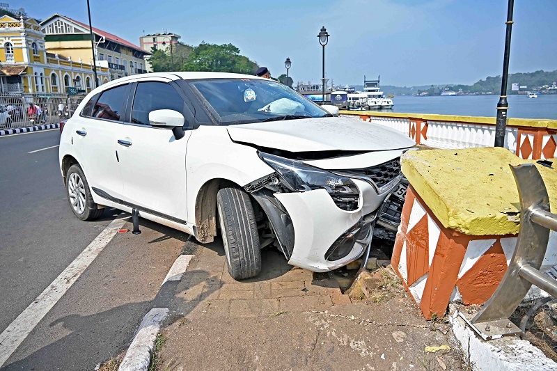 गोव्यातील रस्ते अपघातांची संख्या घटली