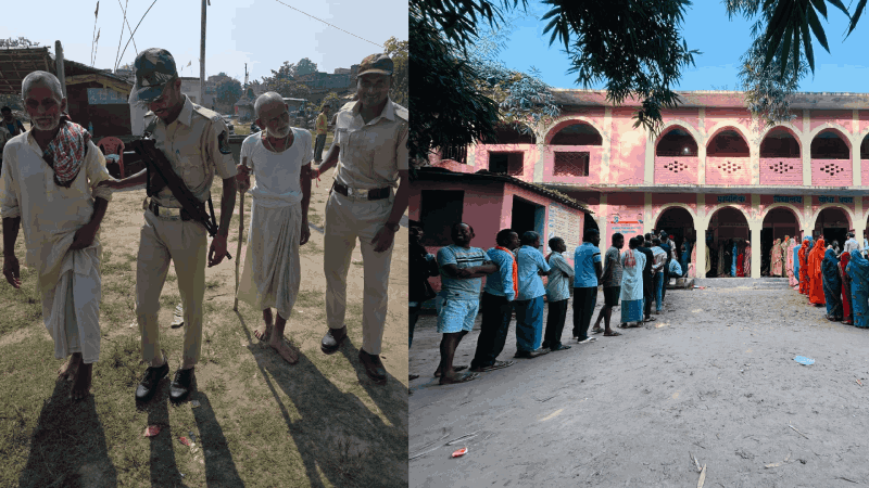 बिहार विधानसभा निवडणुकीत ६०० गोवा पोलीस तैनात : पाच जिल्ह्यांत मतदान सुरू