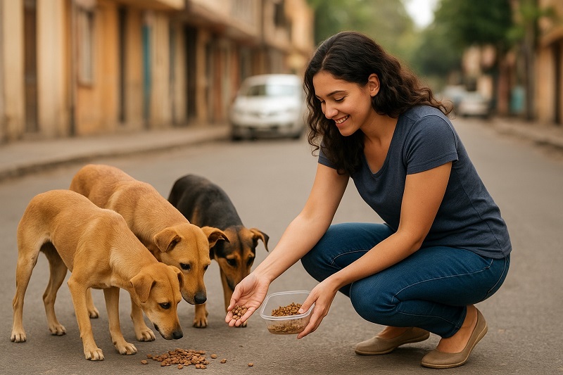 भटक्या कुत्र्यांसाठी ‘फीडिंग सेंटर’ उभारण्याचे निर्देश