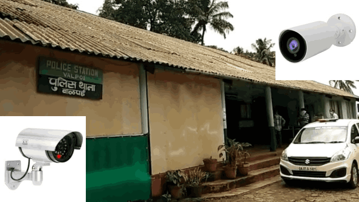 वाळपई शहरात सीसीटीव्ही सुविधेचा अभाव