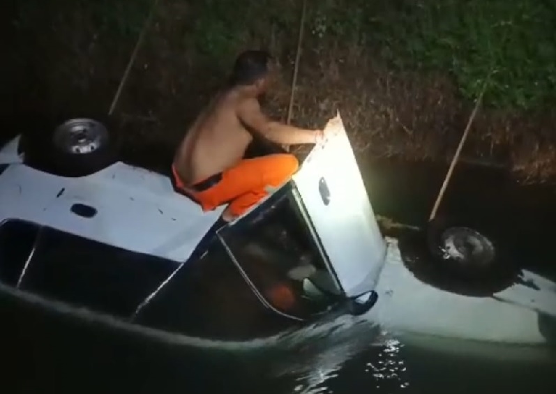 गोवा : अस्नोडा येथे कालव्यात कार पडून एकाचा मृत्यू, दुसरा वाचला