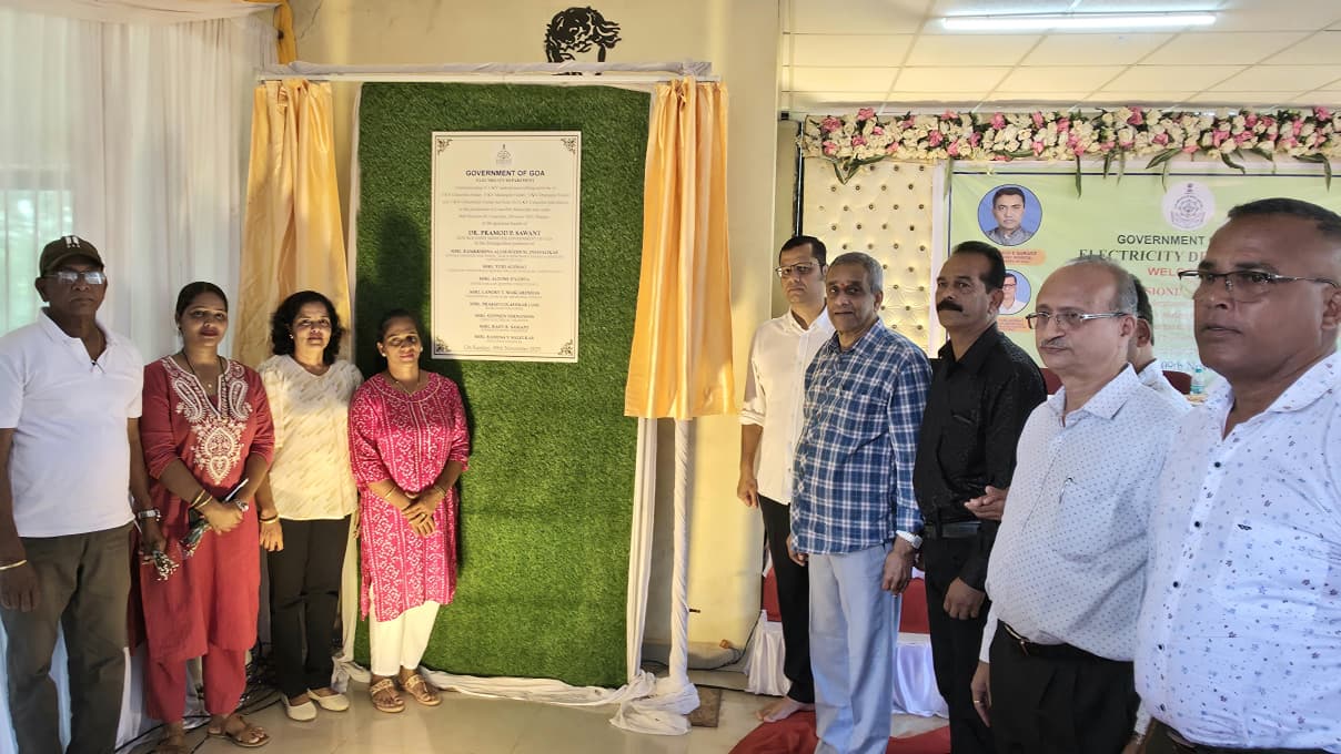 भूमिगत वीज वाहिन्या घातल्यानंतर कुंकळ्ळीतील वीजपुरवठा होणार सुरळीत!