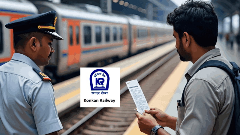 कोकण रेल्वेकडून सात महिन्यांत 15.21 कोटी दंड वसूल