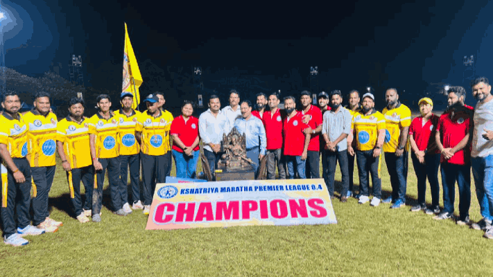 वीर येसाजी कंक संघाला क्षत्रिय मराठा प्रीमियर लीगचे विजेतेपद