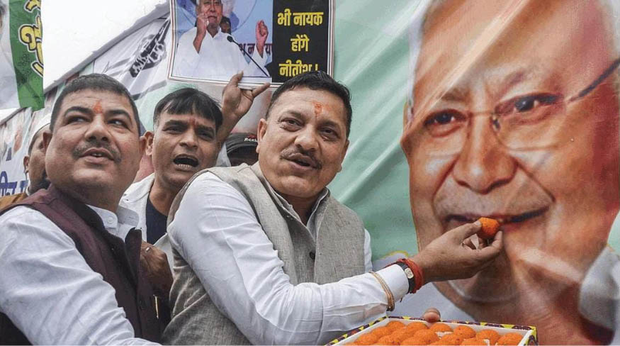 बिहारात ‘एनडीए’चा महाविजय