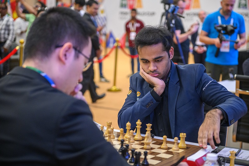 भारताचा अर्जुन एरिगेसी-वेई यी यांच्यात टायब्रेकर