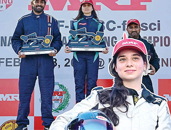 'फेरारी'चा वेग आणि  डायनाची स्वप्ने:  भारतीय महिलांच्या मोटरस्पोर्टमधील ऐतिहासिक झेप!