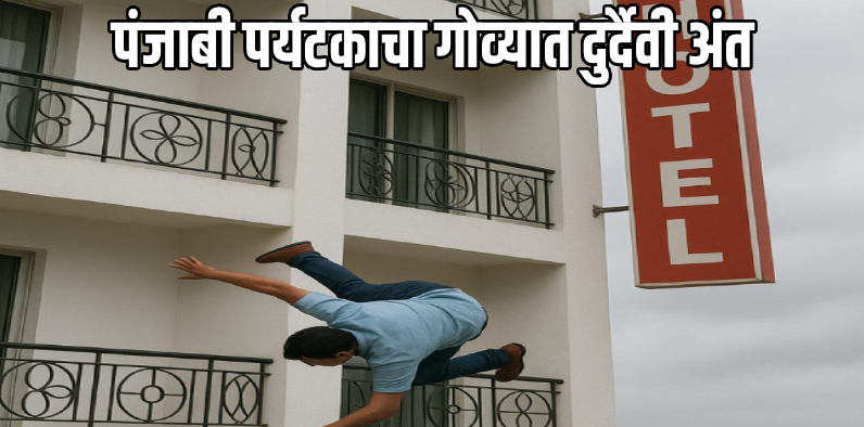 कांदोळीतील हॉटेलच्या तिसऱ्या मजल्यावरून पडून एकाचा मृत्यू
