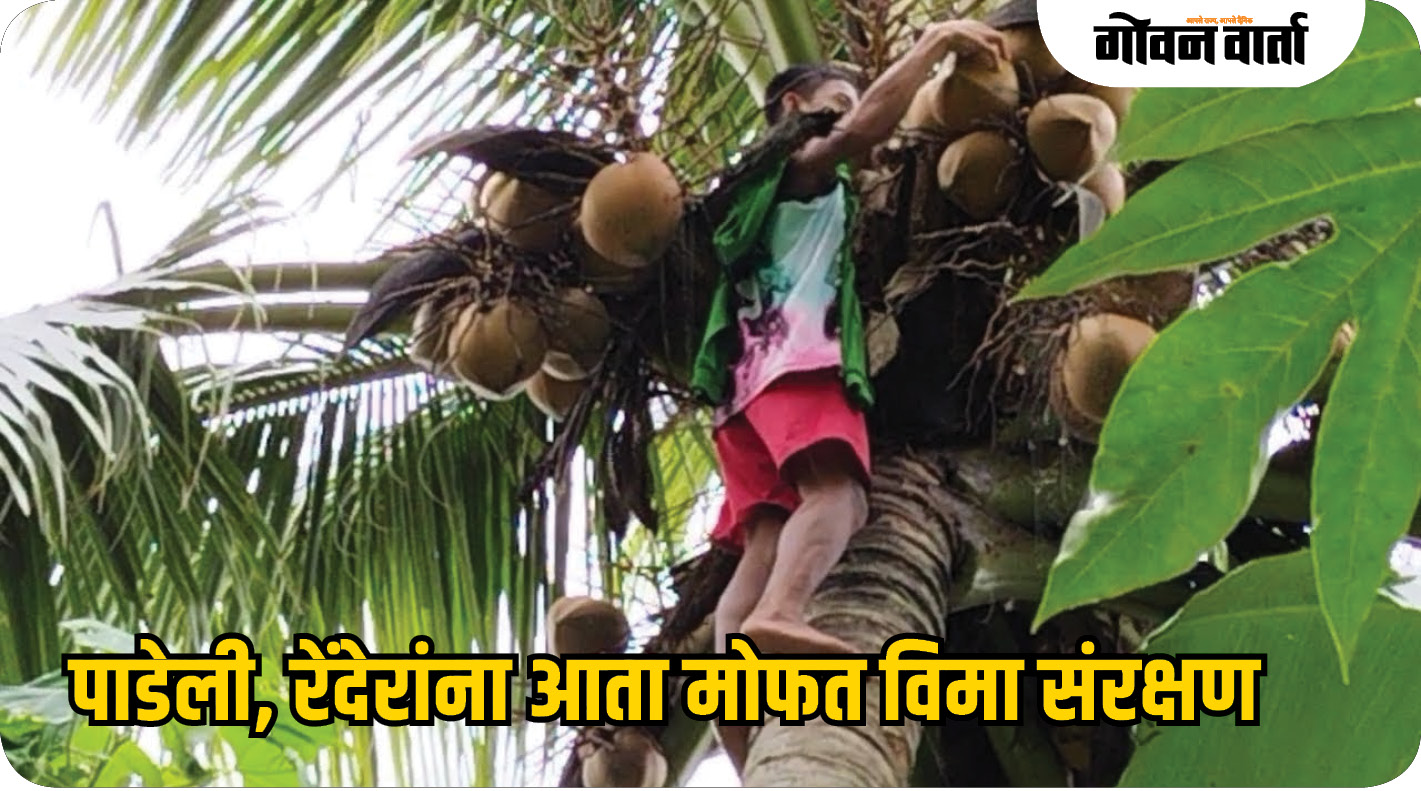 पाडेली, रेंदेरांना आता मोफत विमा संरक्षण