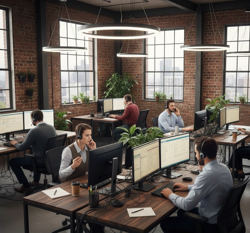 अमेरिकन नागरिकांना गंडवणाऱ्या बनावट काॅल सेंटरचा पर्दाफाश