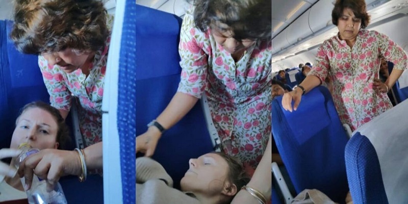 विमान प्रवासात तरुणीला हृदयविकाराचा झटका