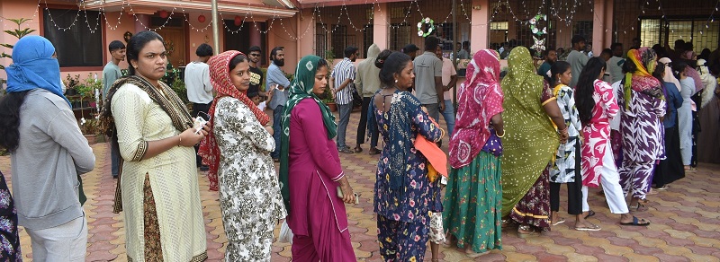 सासष्टीत नऊ मतदारसंघांत ६१.१५ टक्के मतदान