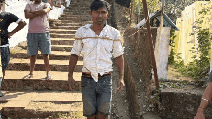 वास्को येथे चोर समजून एकाला पकडून बेदम मारहाण : नंतर केले पोलिसांच्या स्वाधिन