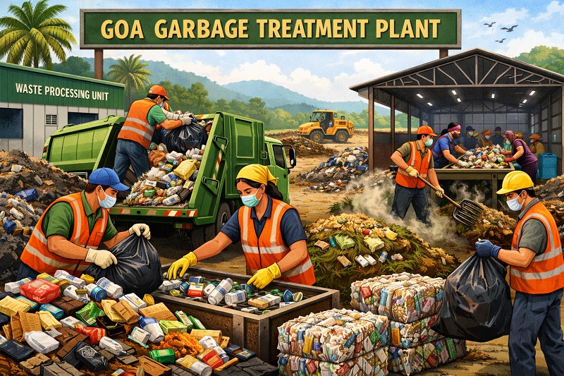 गोवा : राज्यात पालिकाक्षेत्रांत दररोज जमा होतो १९३ टन कचरा!
