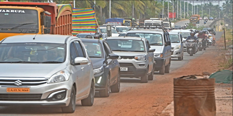 उड्डाणपुलाच्या कामानिमित्त पर्वरीतील दोन रस्ते २ जानेवारी रोजी असतील बंद