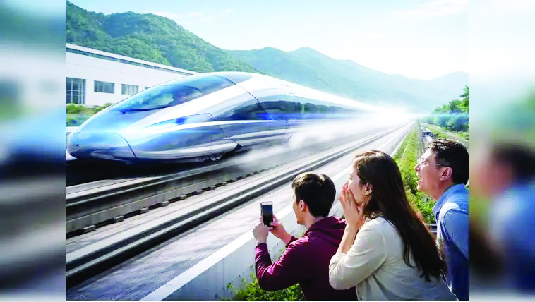 चिनी ट्रेनचा वेग ७०० किमी प्रति तास