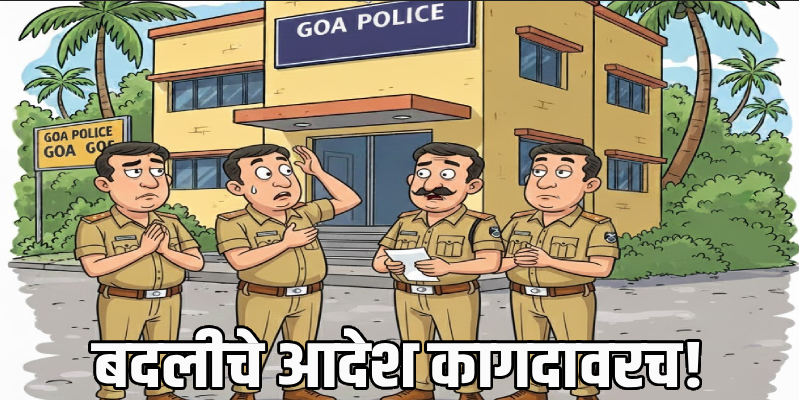 दिड महिना उलटला तरी 'त्या' पोलीस निरीक्षकांनी अद्याप सोडला नाही पदभार