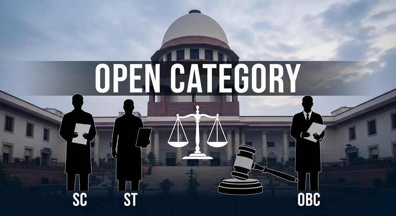 ओपन कॅटेगरीच्या जागांवर एससी /एसटी/ओबीसी उमेदवारांचाही हक्क