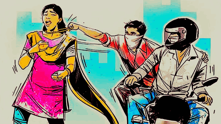 डिचोली पोलिसांनी दोघा मंगळसूत्र चोरांना पकडले : महिलेला फसवून मंगळसूत्र चोरल्याची कबुली