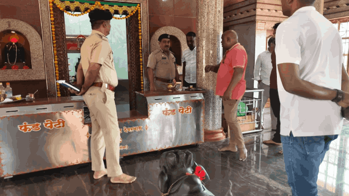 गोव्यातील पर्रा येथील श्री नागनाथ महादेव देवस्थानची फंड पेटी फोडली