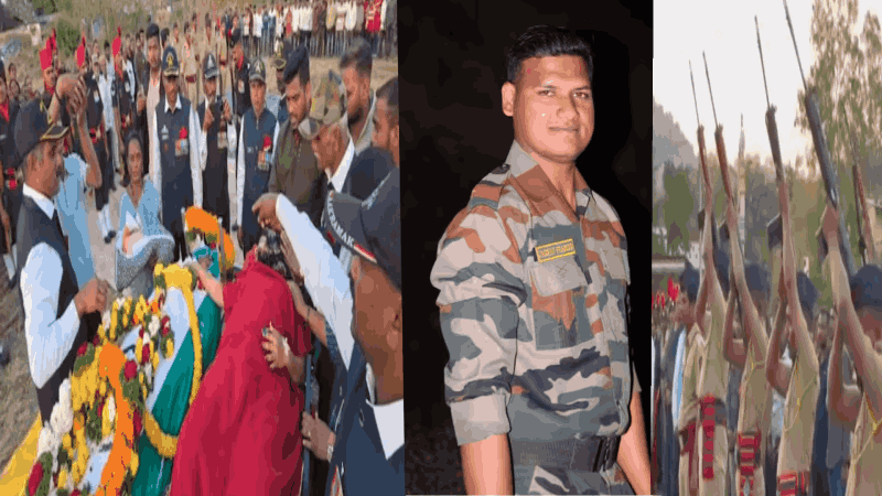 ह्रदय हेलावून टाकणारी घटना; नवजात मुलीचे मुख पाहण्यापूर्वीच भारतीय जवानाचा अपघाती मृत्यू