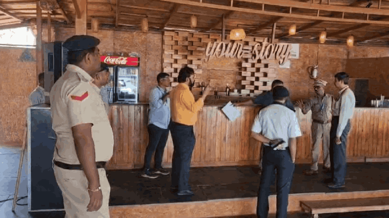 बाणावलीतील बेकायदा ‘युवर स्टोरी रेस्टॉरंट’ सील